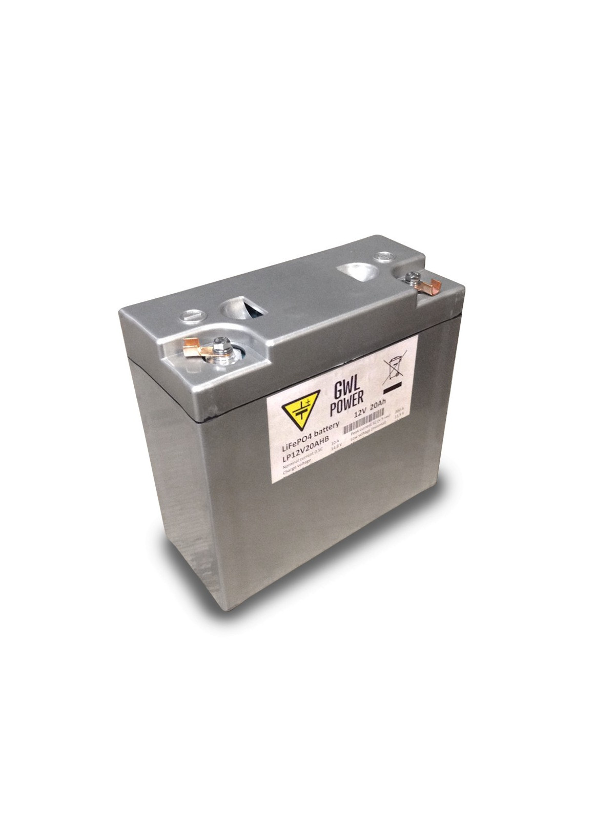 WATTSTUNDE® Lithium 24V 150Ah LiFePO4 Batterie LIX24-150-LT - SolarCa,  2.449,00 €