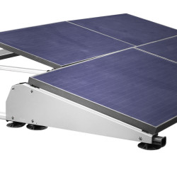 Spot led avec panneau solaire et batterie 3000mAh forte puissance - Orno 