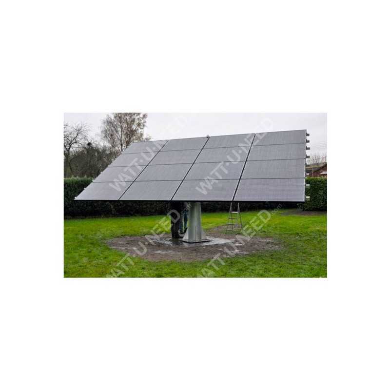 Suiveur Photovoltaique - Tracker solaire 2 axes 16 panneaux
