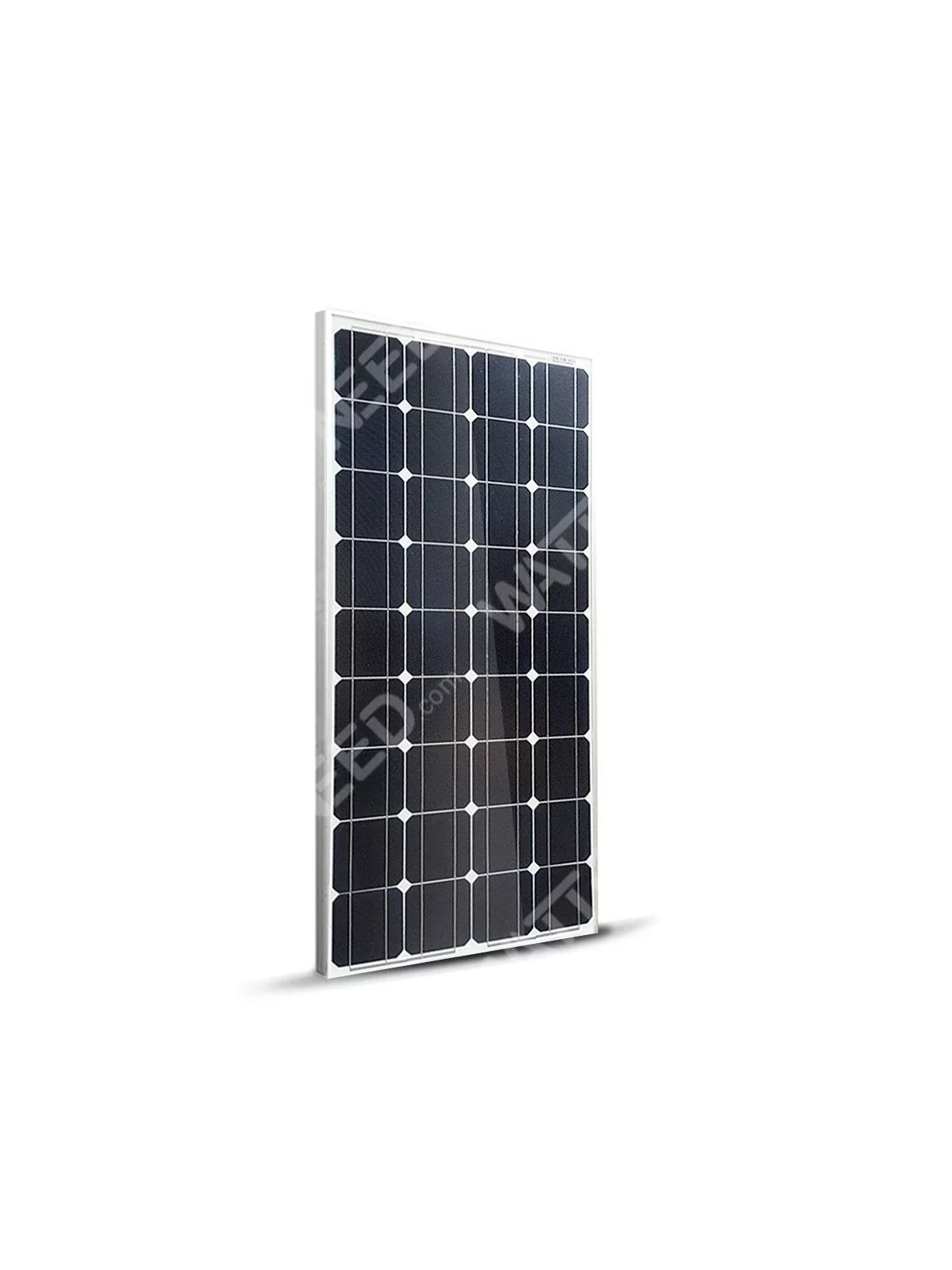 12V 100Wp monokristallines Solarpanel