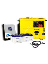 Standalone kit with power generator configurable