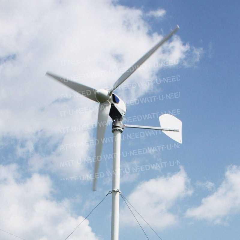 Binnenlandse windturbine ANTARIS 12 kW netwerk