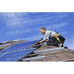 Flat-rate panel installation (1 to 10 panels)