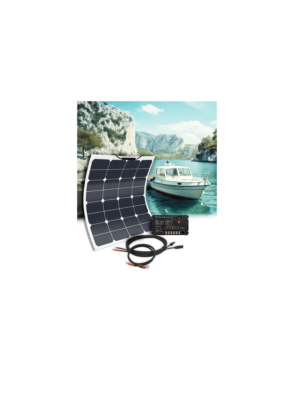 Kit Solar 12v 1000whdia caravana o barco