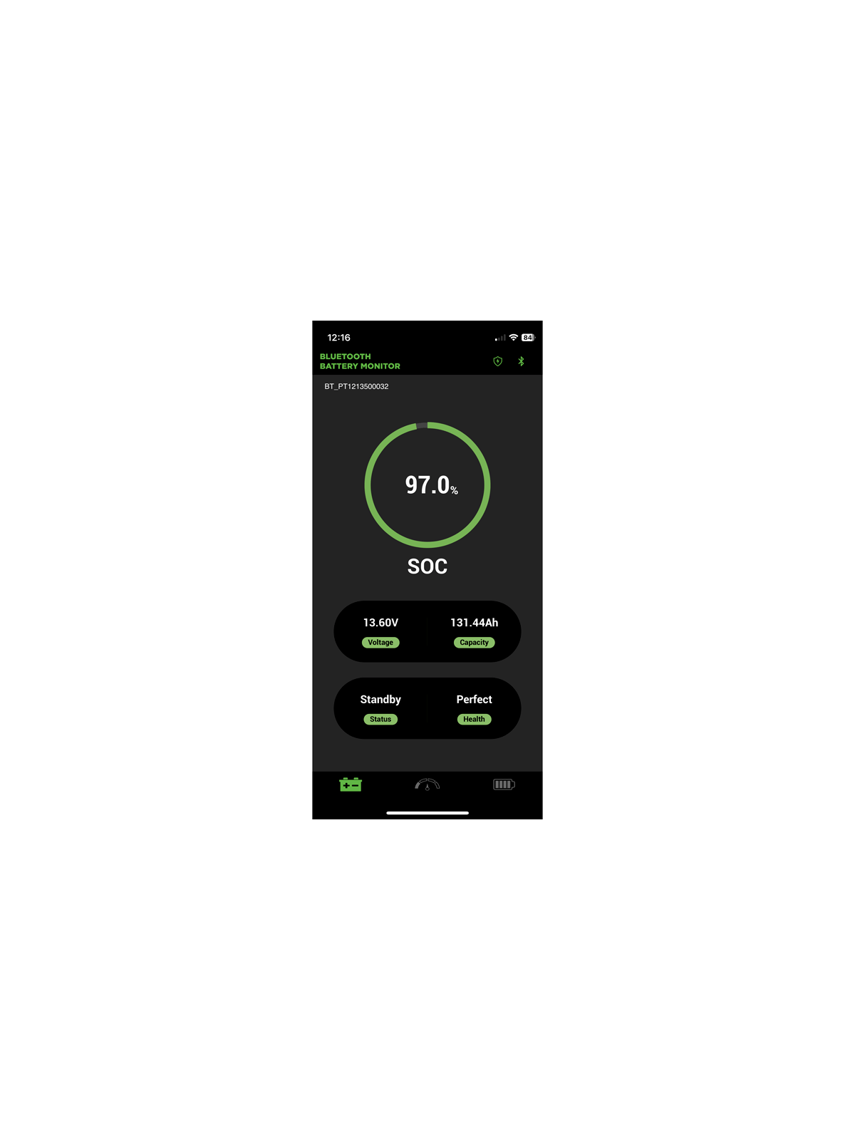 PowerBrick+ Smart BT + Heater 12V 135Ah lithiumbatterij met Bluetooth en PB+B/H12/135 celverwarming