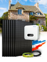 Self-consumption kit 6 panels 3 kWp with installation in France