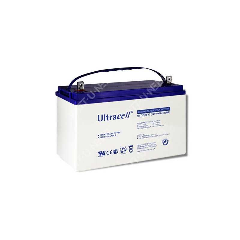 GEL Ultracell 12V 100Ah batterij
