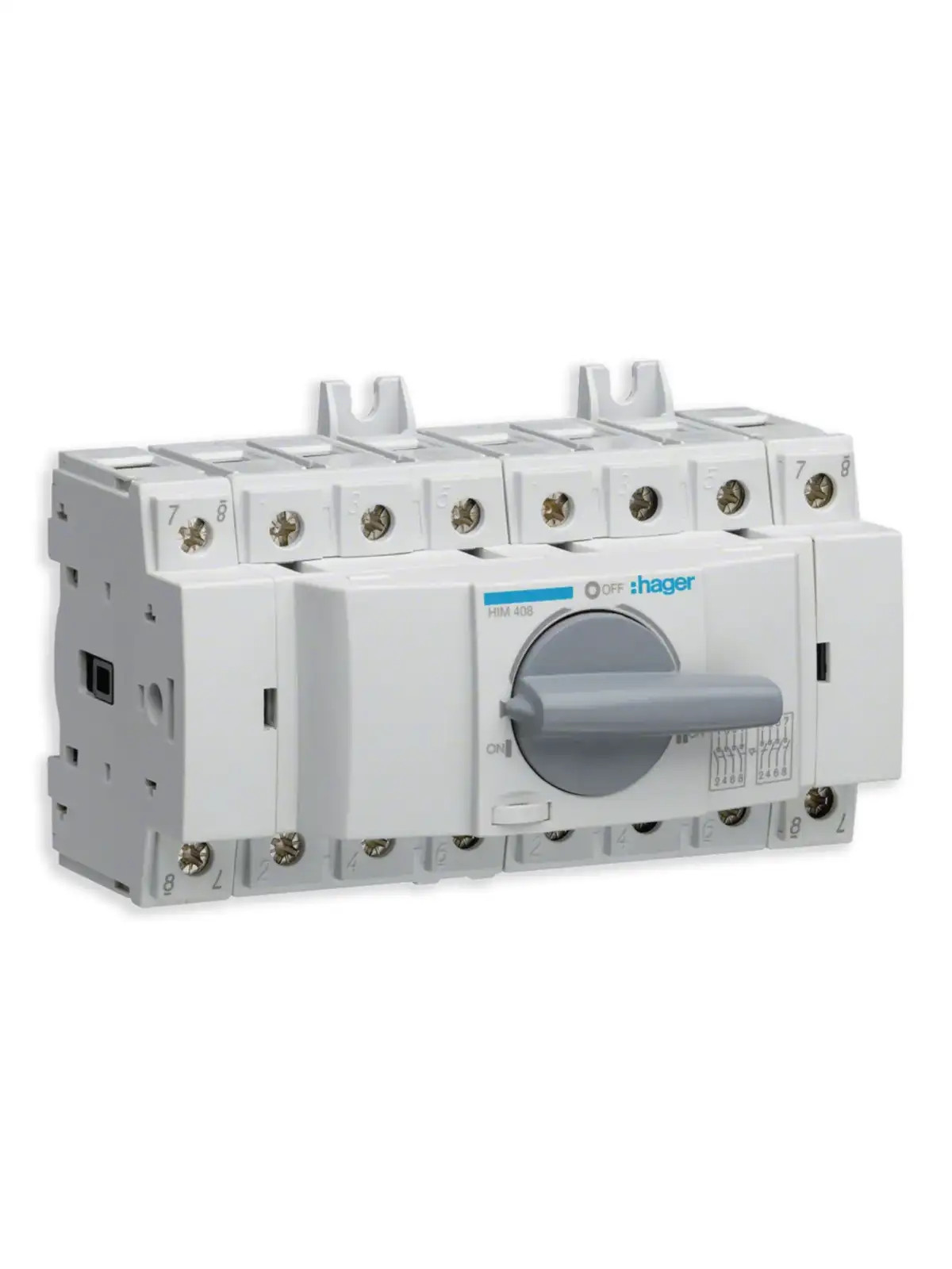 Modular changeover switch 4P 80A - Hager HIM408