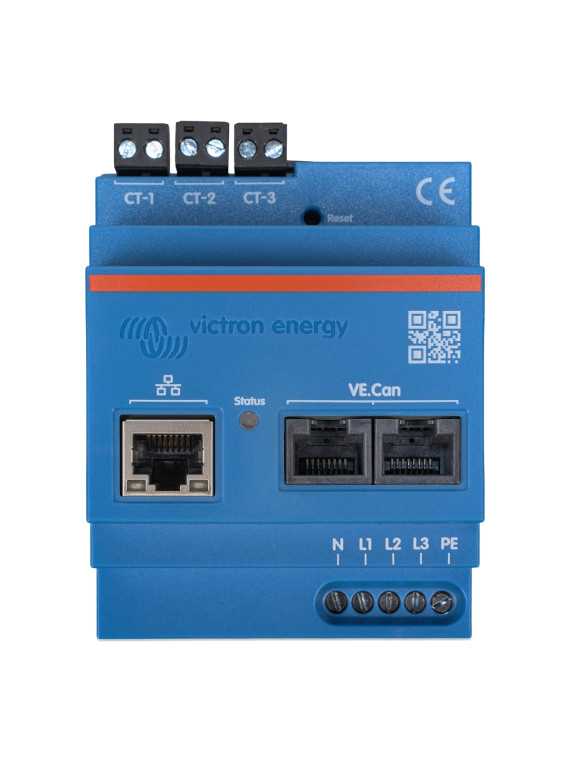 Compteur d'Énergie Victron VM-3P75CT