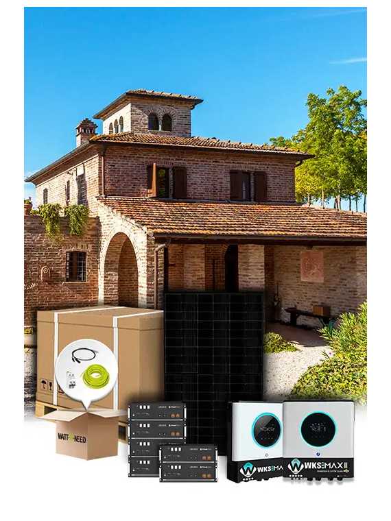 Kit photovoltaïque autonome classe 3 Stockage lithium