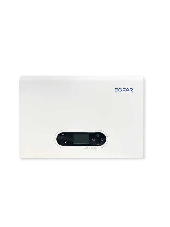 Kit of 10 Sofar hybrid 3kVa self-consumption/reinjection panels with lithium storage