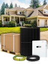 Self-consumption kit 20 panels 6kVA with lithium storage