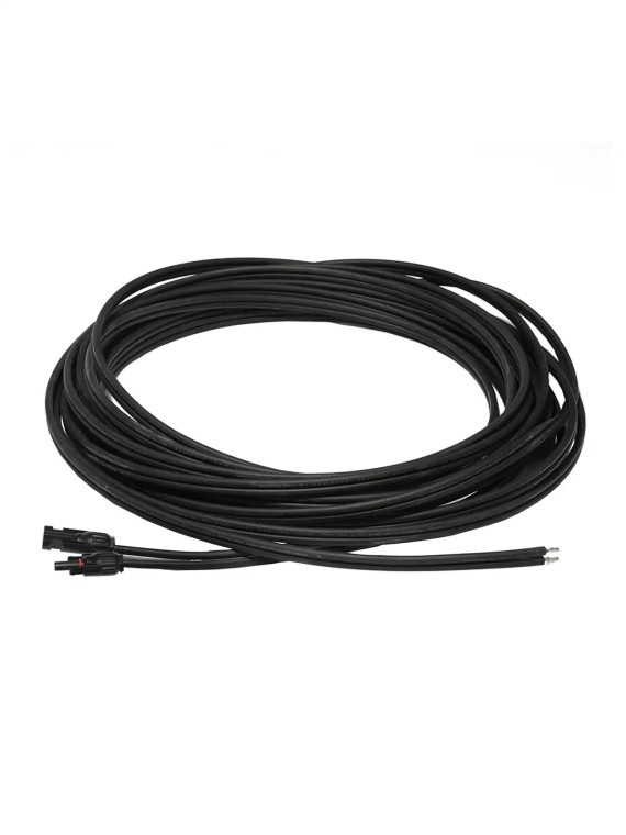 Cable solar 2X4mm² con tipo MC4