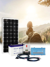 Kit solaire survivaliste 200Wc