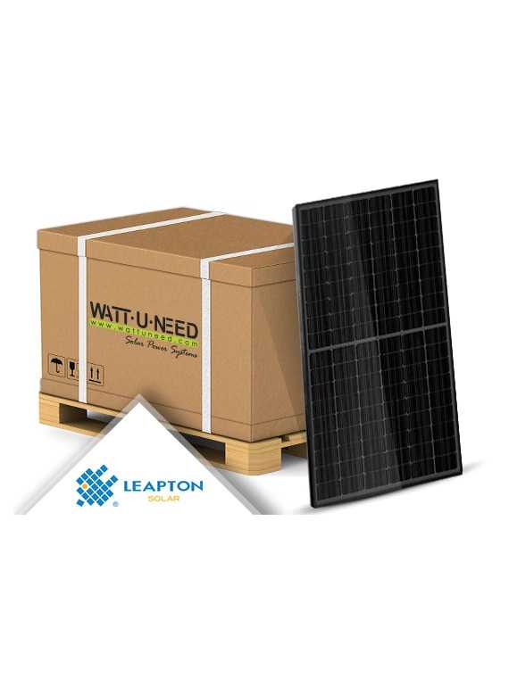 Leapton N-Type 500Wc TOPCon bifacial |Panel Solar de Alta Intensidad