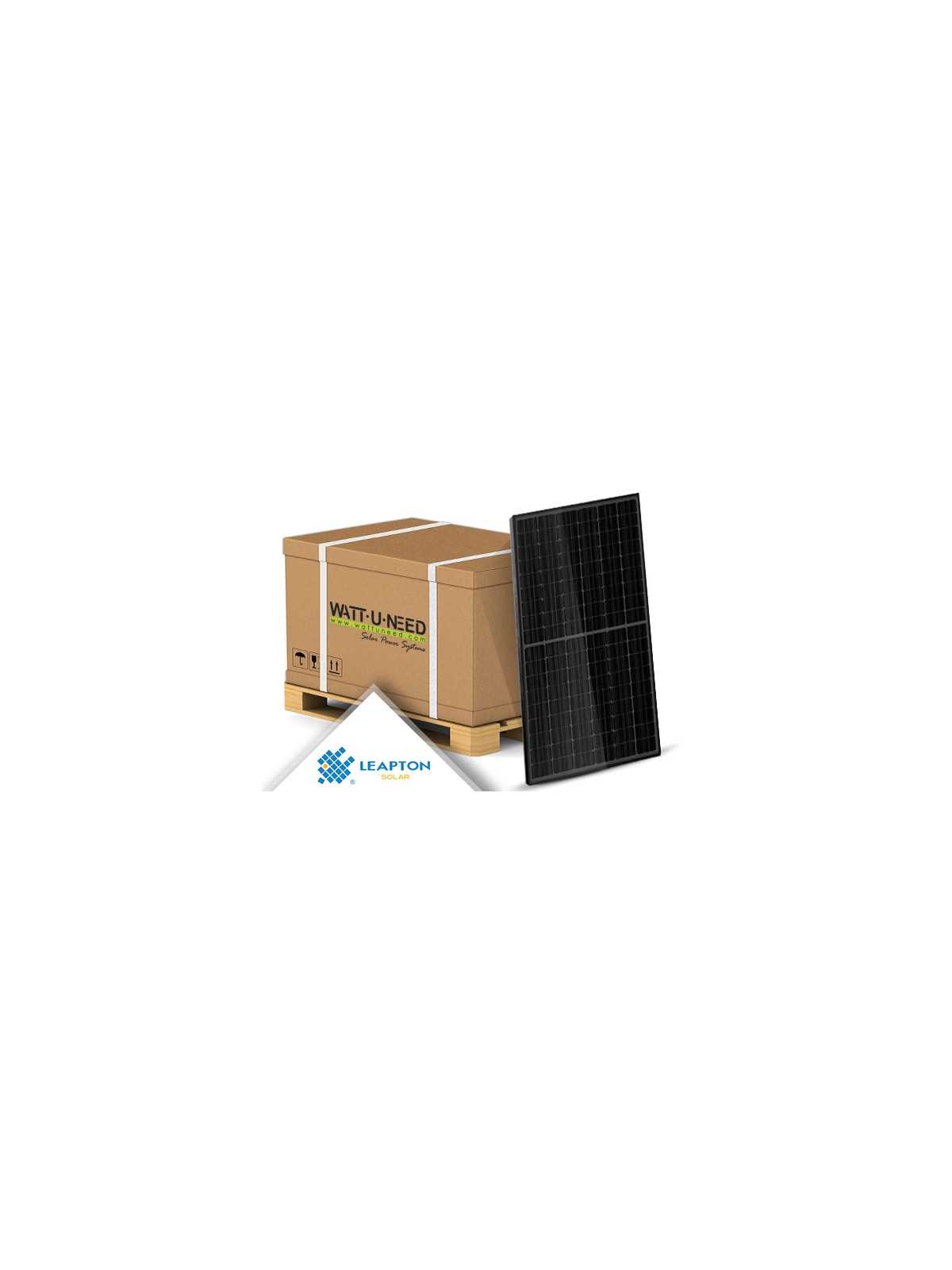 Leapton N-Type 500Wp TOPCon bifacial |Hochintensives Solarmodul.