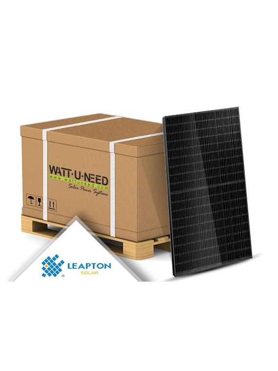 36X Leapton N-Type 440Wc TOPCon bifacial palette