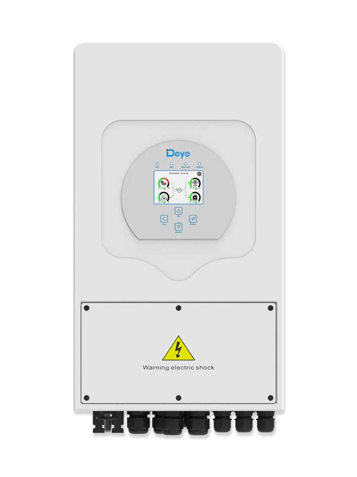 Deye 5 kVA single-phase hybrid inverter - SUN-5K-SG01/03/LP1-EU