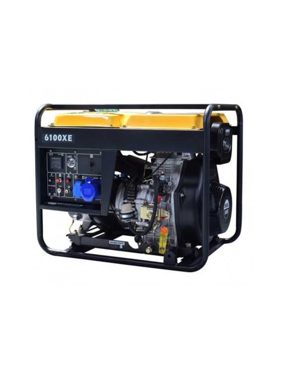 Kompak 5500W dieselgenerator 230V NT-6100XE