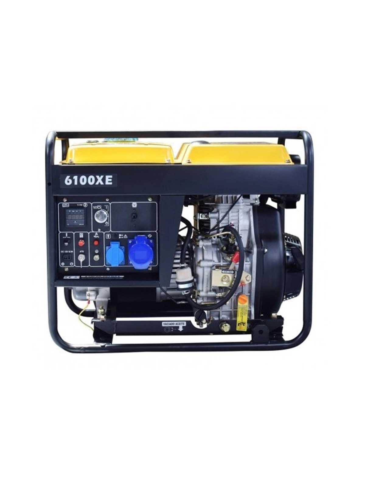 Kompak 5500W dieselgenerator 230V NT-6100XE