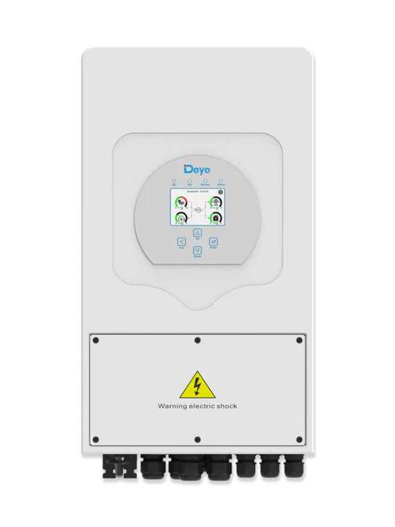 Onduleur hybride monophasé Deye 5 kVA - SUN-5K-SG01/03/LP1-EU