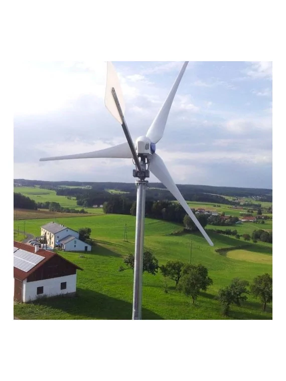 Wind turbine ANTARIS 3.5 kW connected to the grid