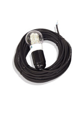 5m cable with LED bulb 4W