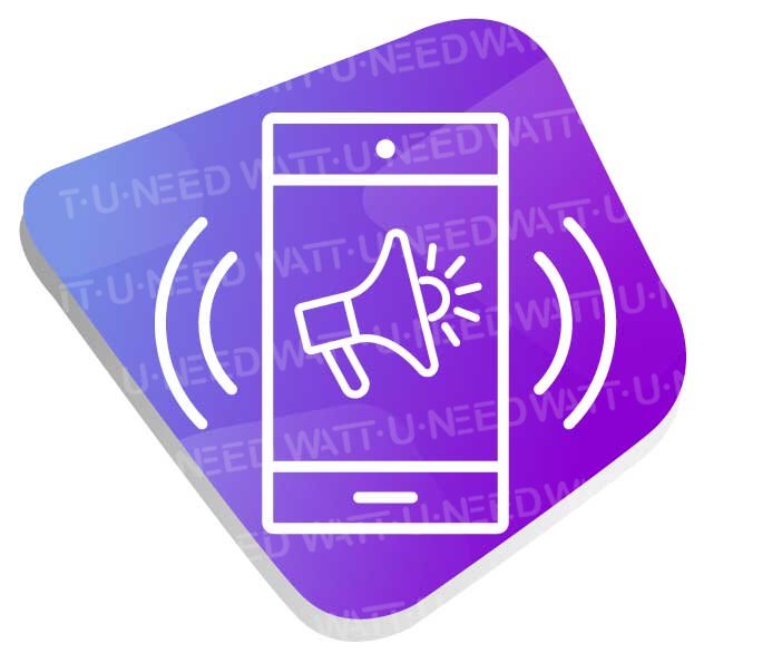 icon: mobile alerts