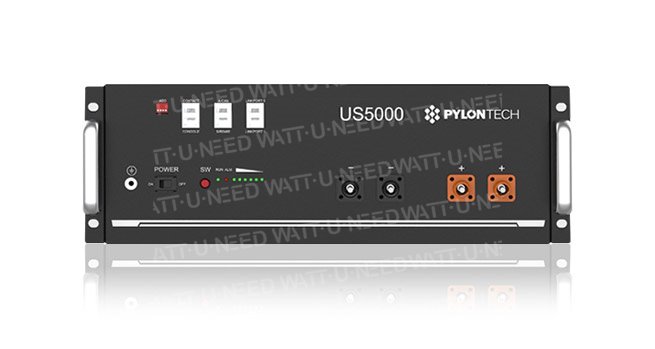 Pylontech US5000 Lithium Battery +100 - 4.8kWh