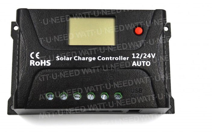 Régulateur solaire SRNE PWM HP 12/24V 10A