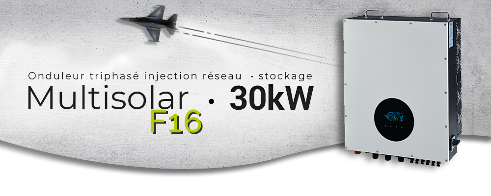 Présentation onduleur Multisolar F16 - 30kW
