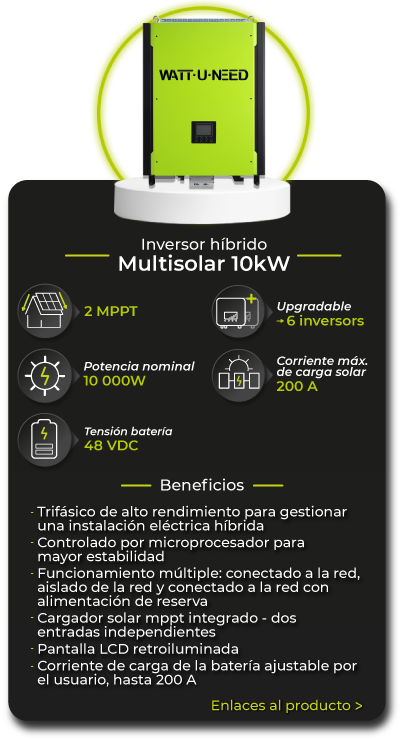 Presentación Inversor Multisolar 10kVA