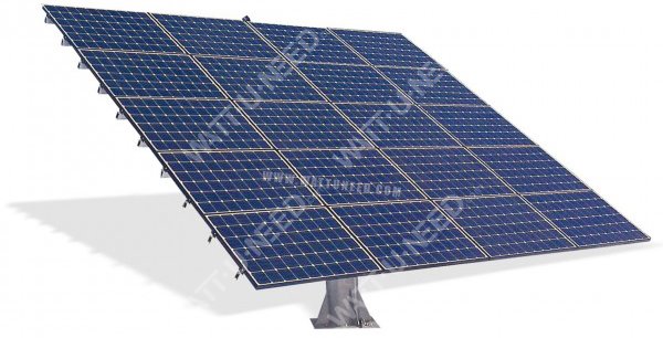 Système de suivi solaire à deux axes avec suivi solaire