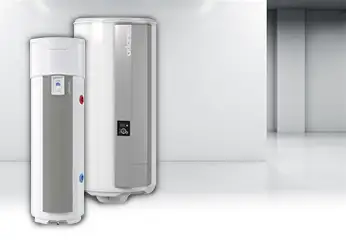 Dos modelos de calentadores de agua Atlantic