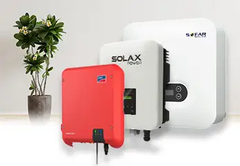 SMA grid inverters, Solax inverters and Sofar solar inverters